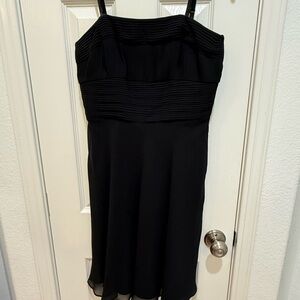 White House Black Market Black Spaghetti Strap Sundress